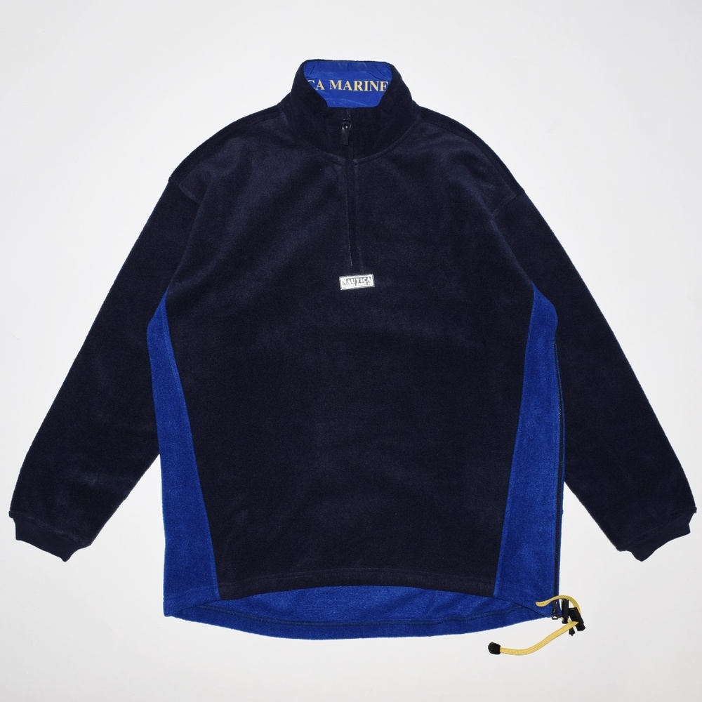 Nautica Marine Denim Co. Pullover Fleece Jacket